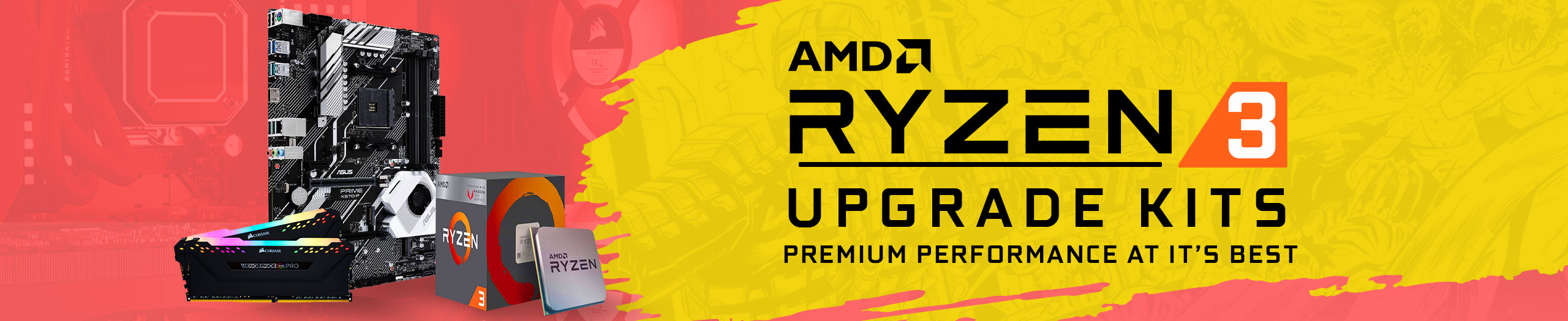 AMD Ryzen 3 Upgrade Kits