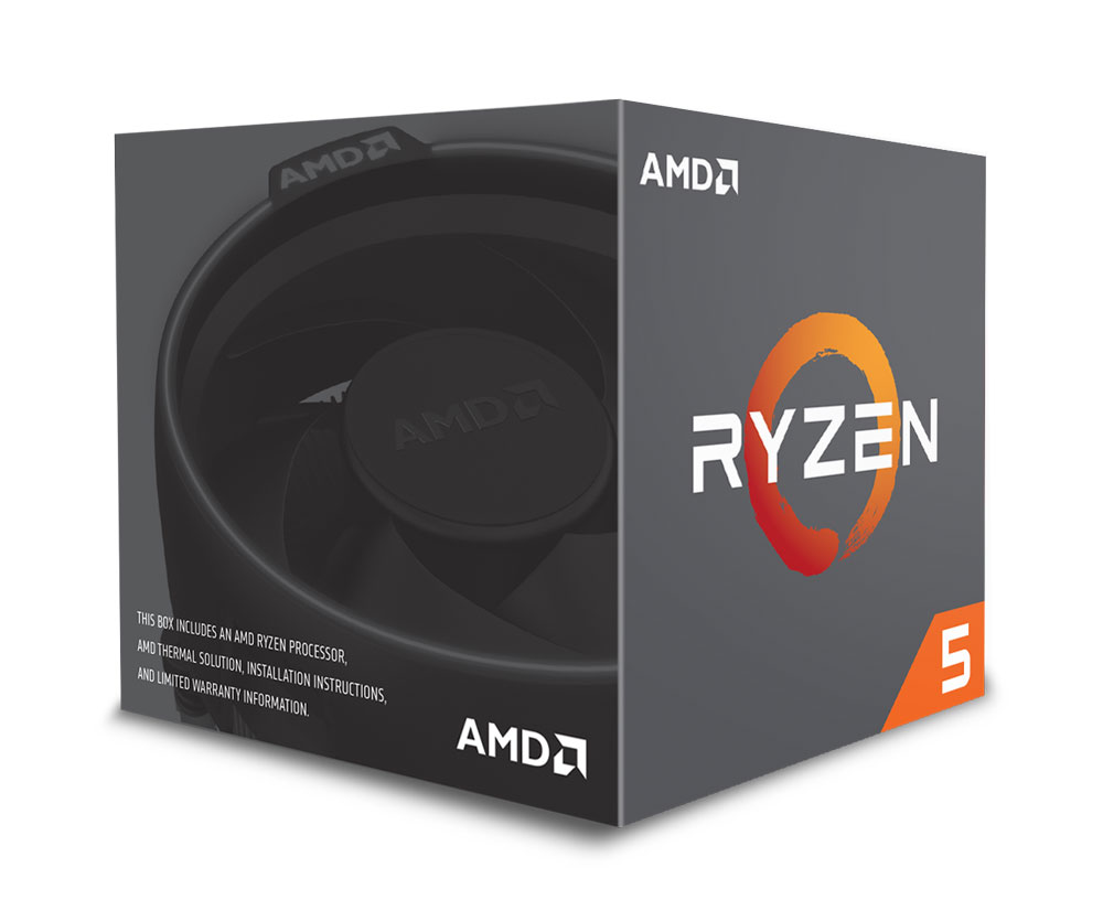 AMD RYZEN 5 1400 3.6GHz Processor
