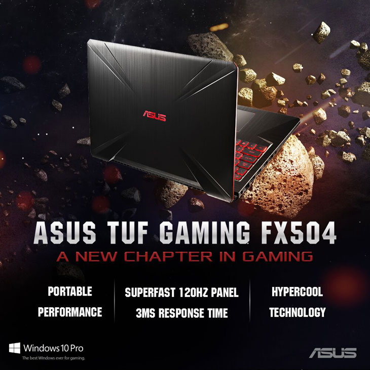 ASUS FX504 Gaming Laptop Deals