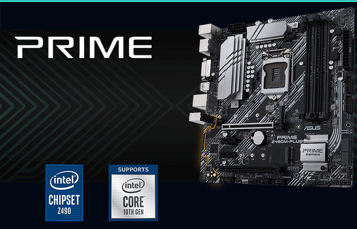 ASUS Prime Z490M-PLUS Intel Motherboard - Best Deal - South Africa