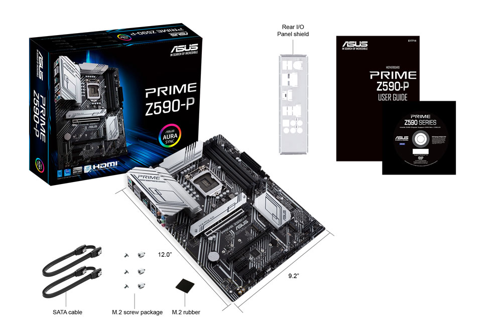 Core i7 11700 PRIME Z590-P 16GB RGB 3600MHz Upgrade Kit