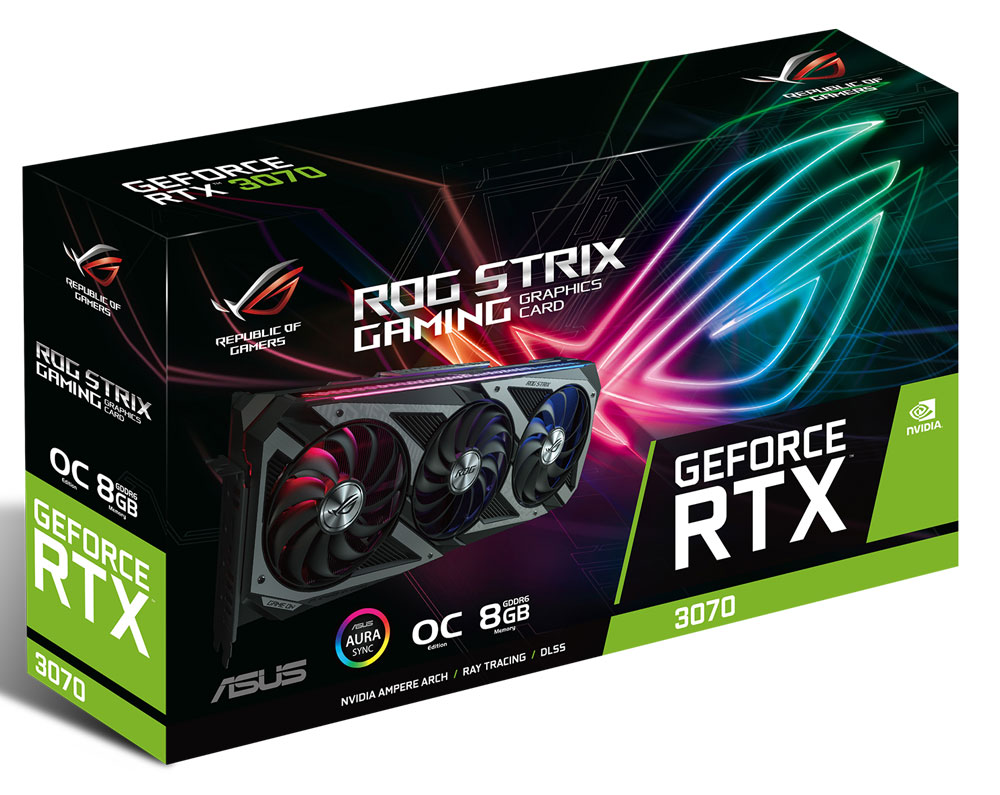 ASUS ROG Strix GeForce RTX 3070 OC 8GB