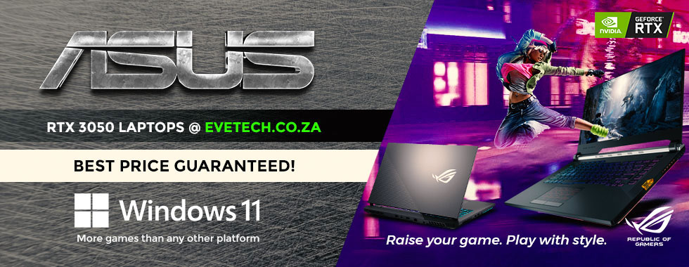 ASUS RTX 3050 Laptop Deals South Africa
