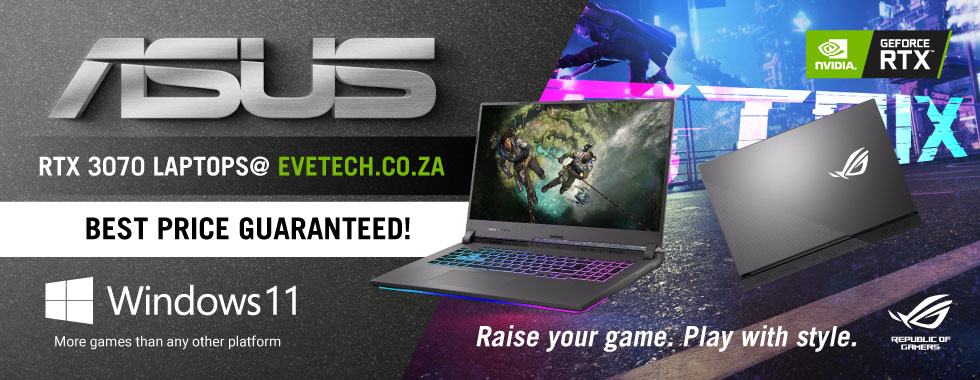 ASUS RTX 3070 Laptop Deals South Africa