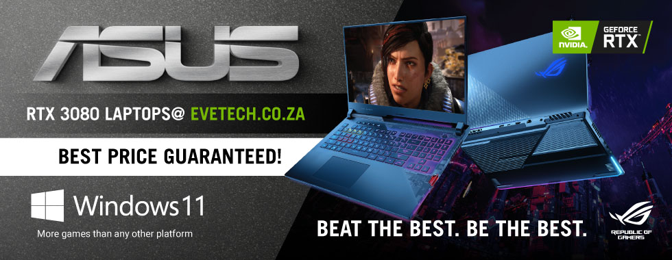 ASUS RTX 3080 Laptop Deals South Africa