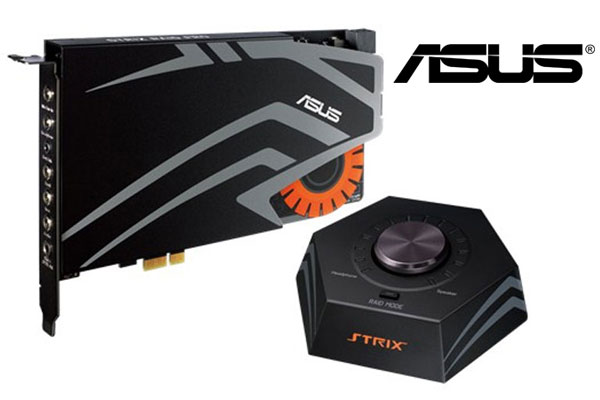 ASUS Strix Raid Pro 7.1 Gaming PCI-E Sound Card / Analog Recording:44.1K / 48K / 88.2K / 96K / 176.4K / 192KHz PCI Express Sound Card / 90YB00I0-M1UA00