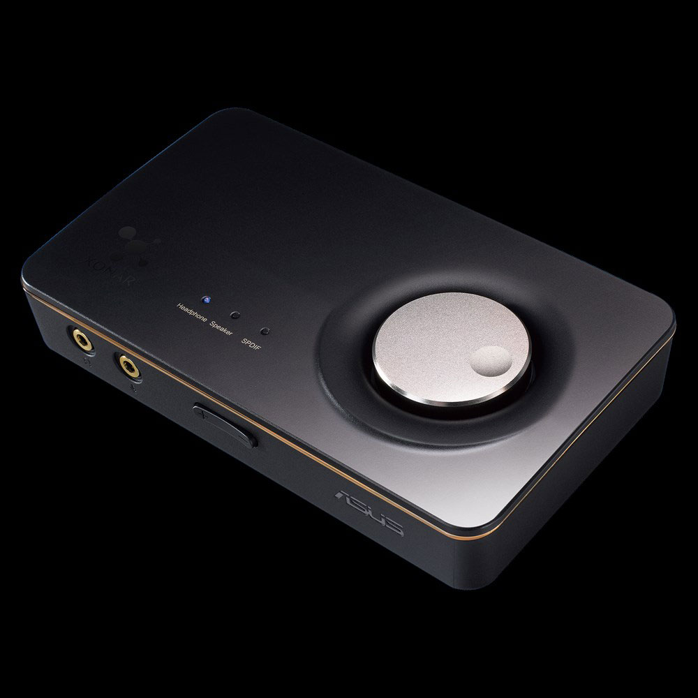 Asus Xonar U7 MKII 7.1 USB Sound Card With Headphone Amplifier