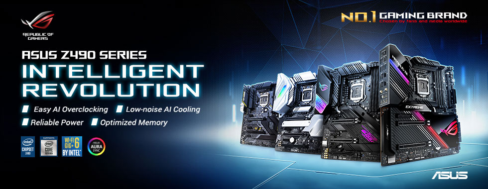 ASUS Z490 Intel Motherboards South Africa