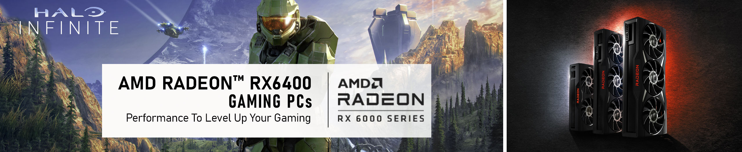 AMD Radeon RX 6400 Gaming PCs