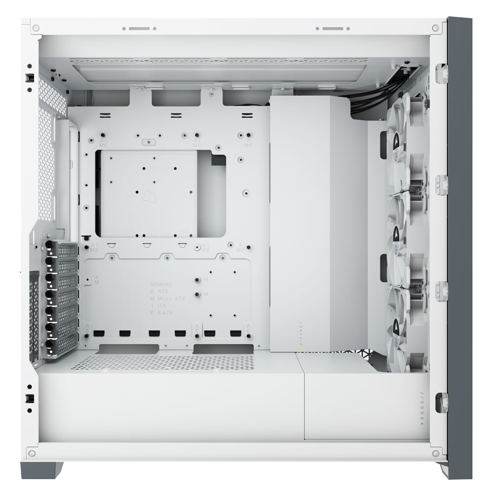 Corsair 5000X RGB Gaming Case - White