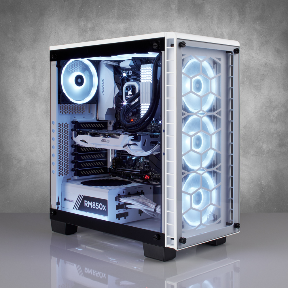 Corsair Crystal 460X RGB PC Case White - Best Deal - South Africa