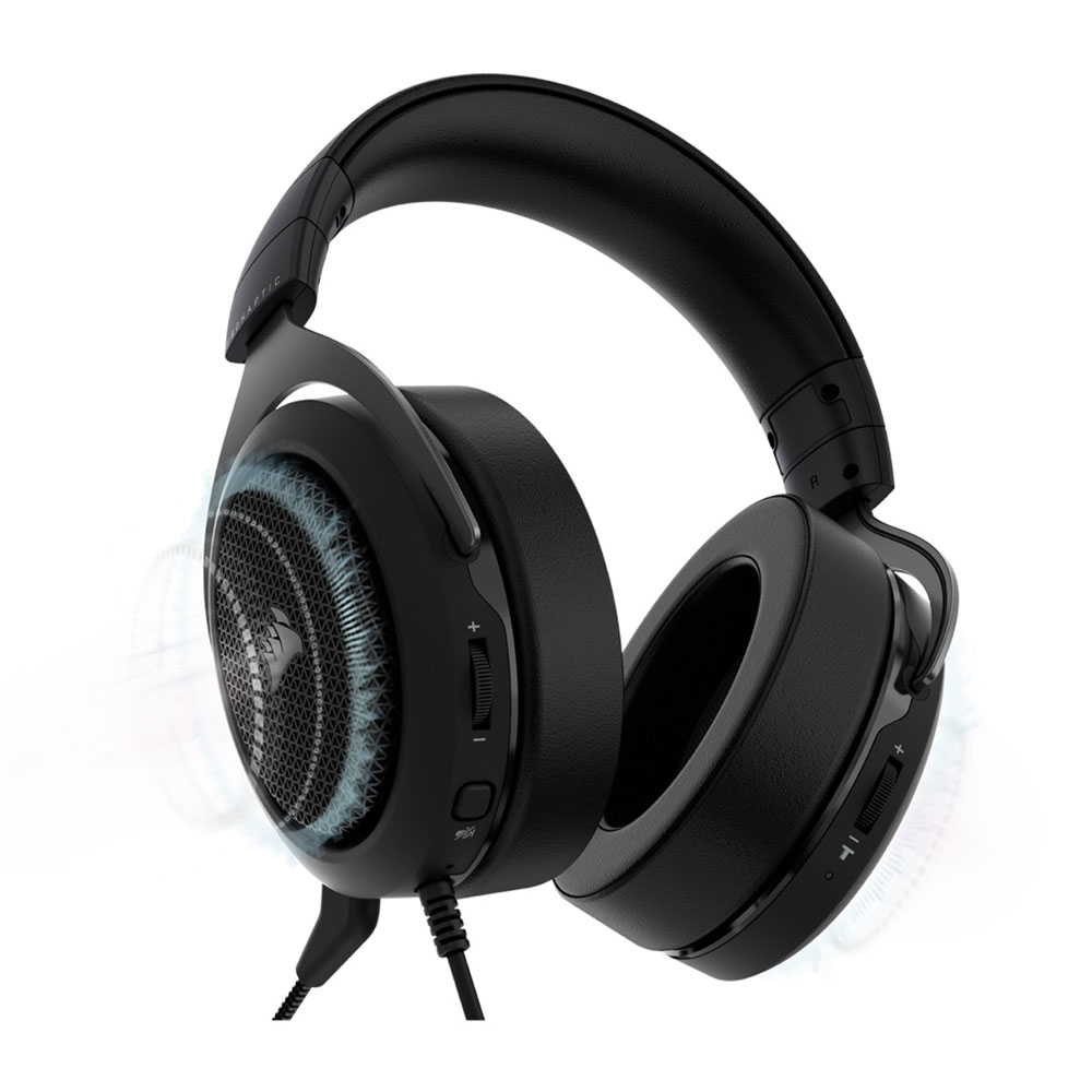 Corsair HS60 HAPTIC Stereo Gaming Headset - Carbon