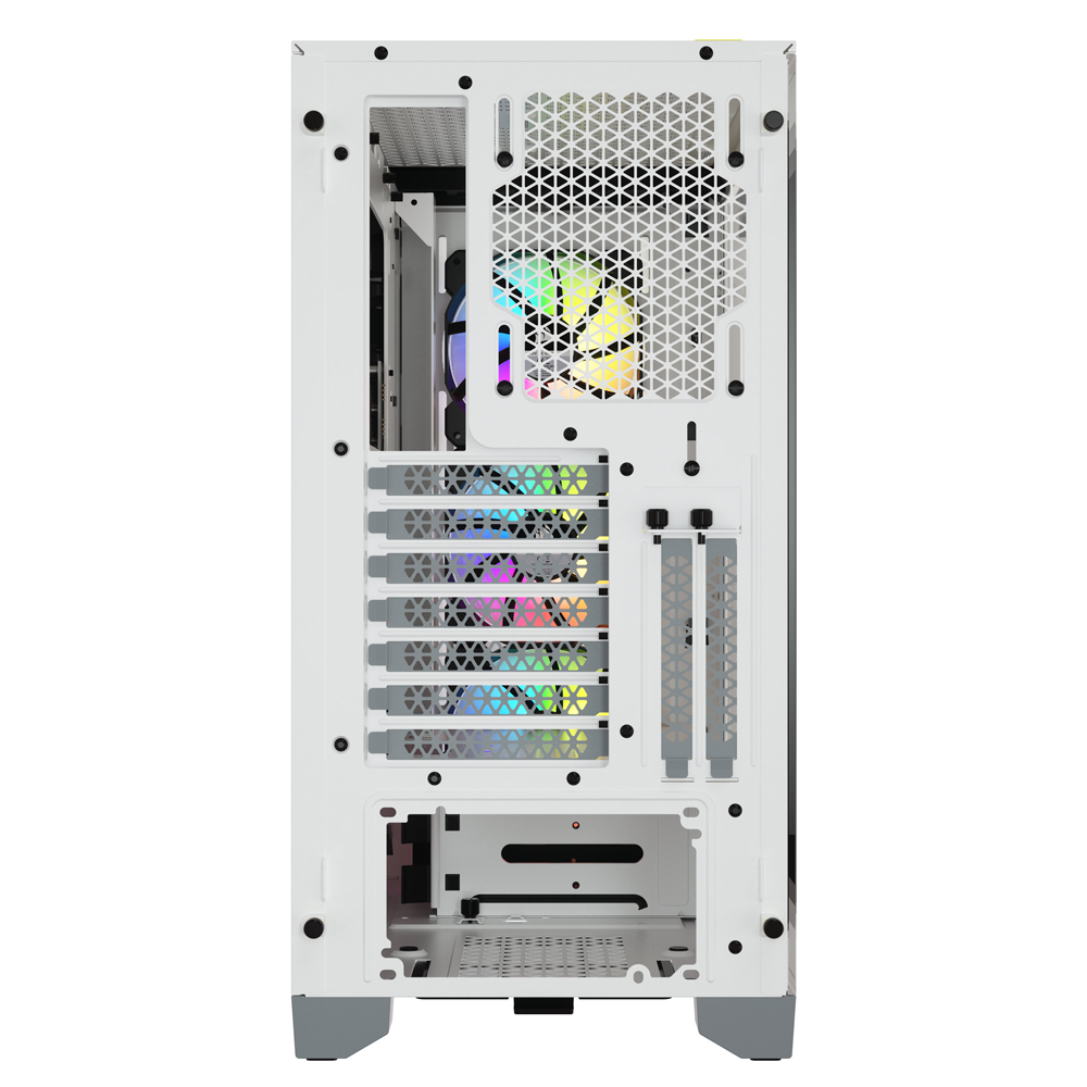 Corsair iCUE 4000X RGB Gaming Case - White