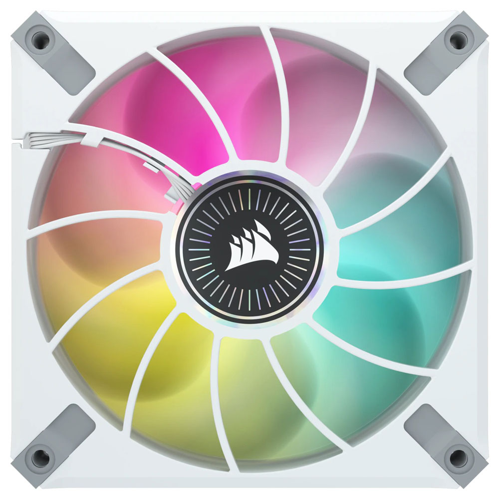 Corsair iCUE ML120 RGB ELITE Premium Fan White