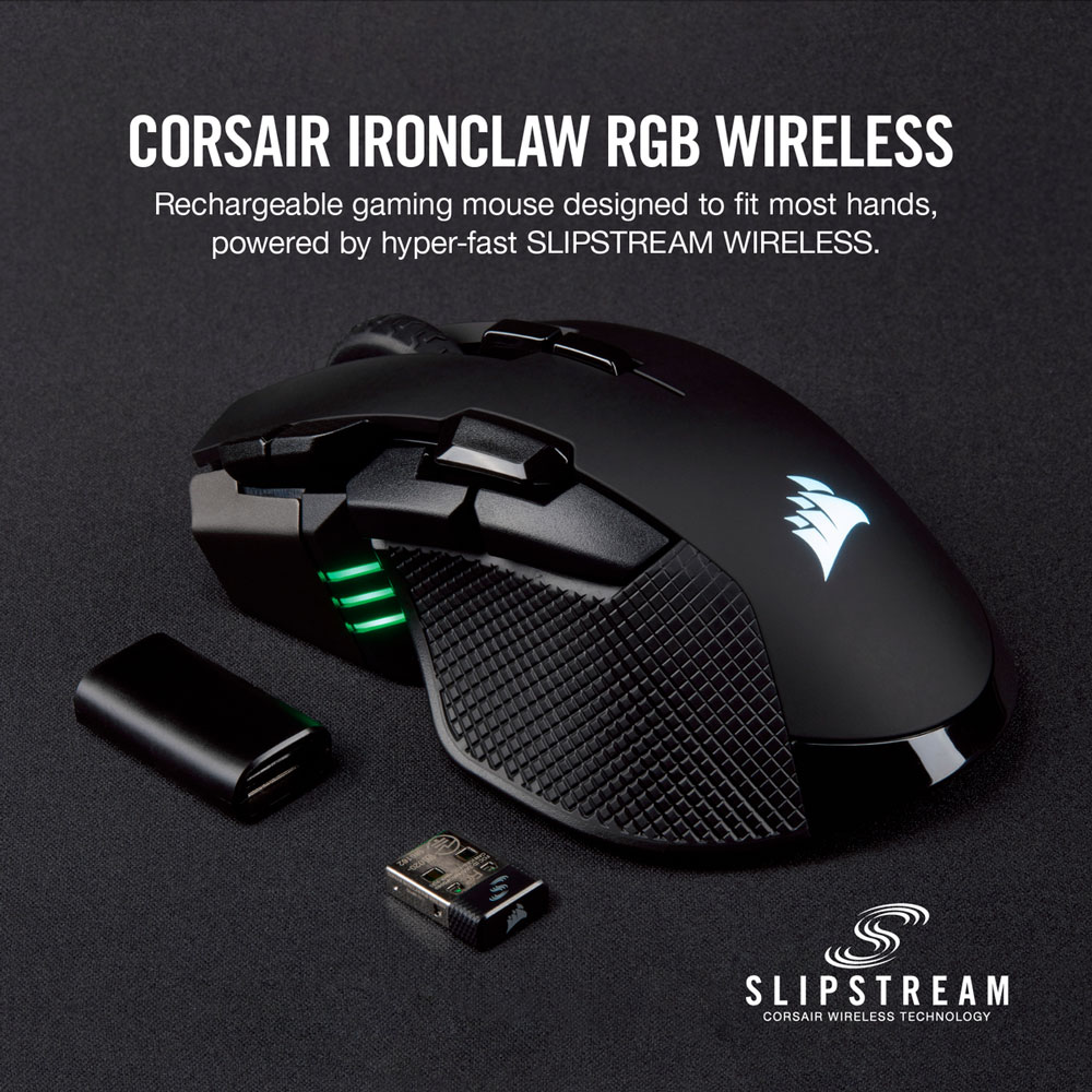 piedestal hovedsagelig Torrent corsair ironclaw rgb optical gaming mouse