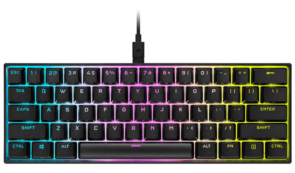 Corsair K65 RGB MINI Gaming Keyboard - CHERRY MX SPEED