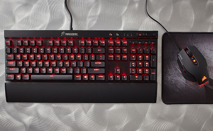 Forblive Anmelder tjære Corsair K70 LUX Mechanical Gaming Keyboard Cherry MX Blue