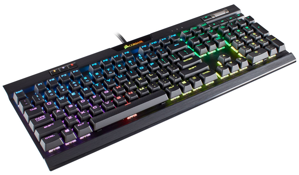 Corsair K70 MK.2 RGB Low Profile Gaming Keyboard Cherry MX 