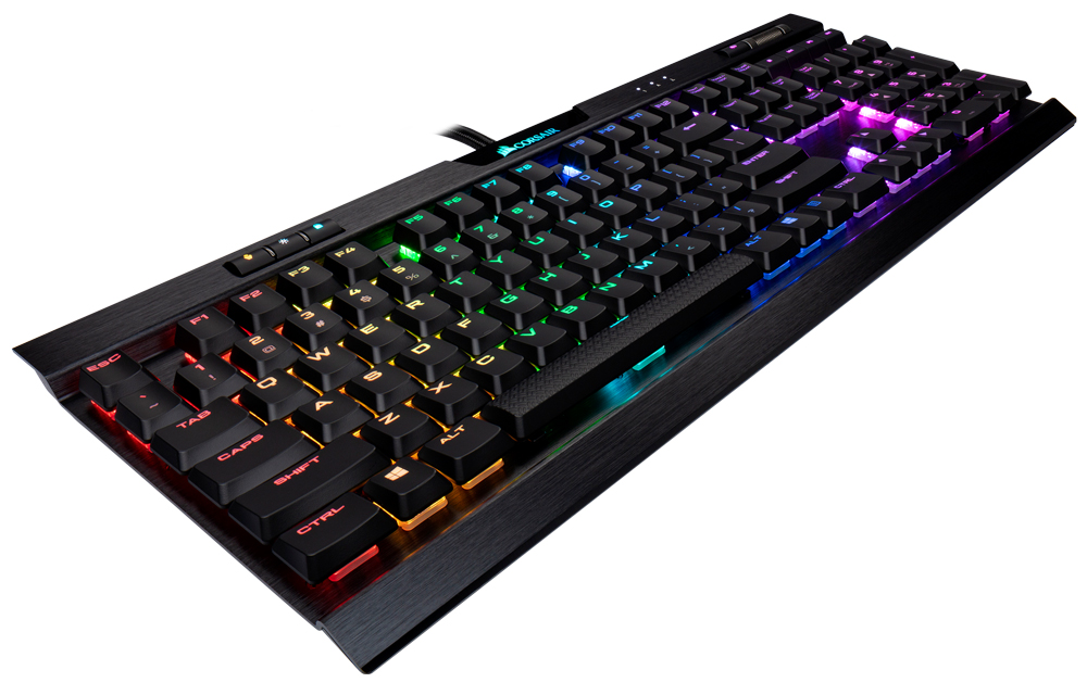 Corsair K70 MK.2 RGB LP Gaming Keyboard - Cherry MX Speed