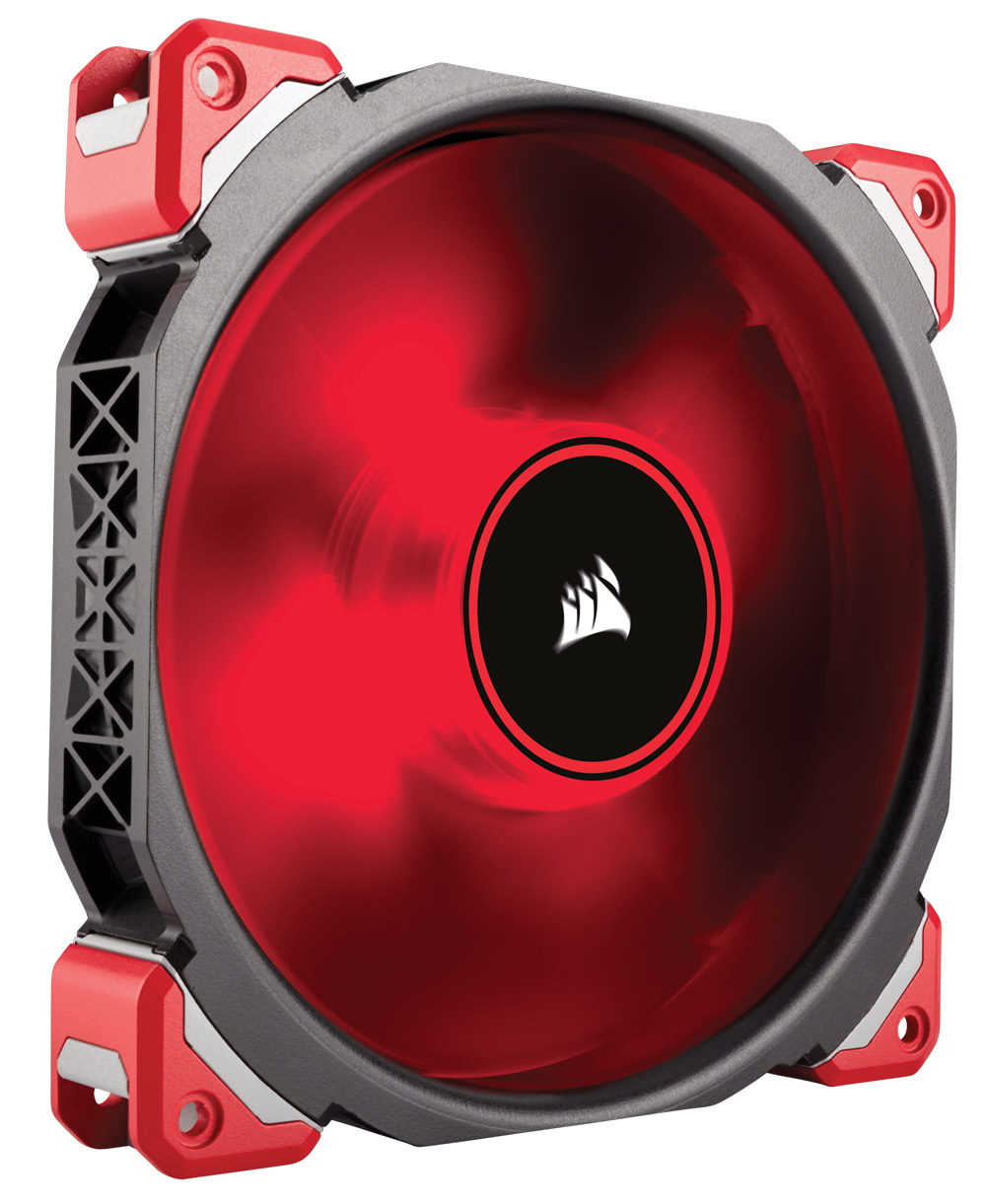 Corsair ML140 Pro 140mm LED Case Fan - Red