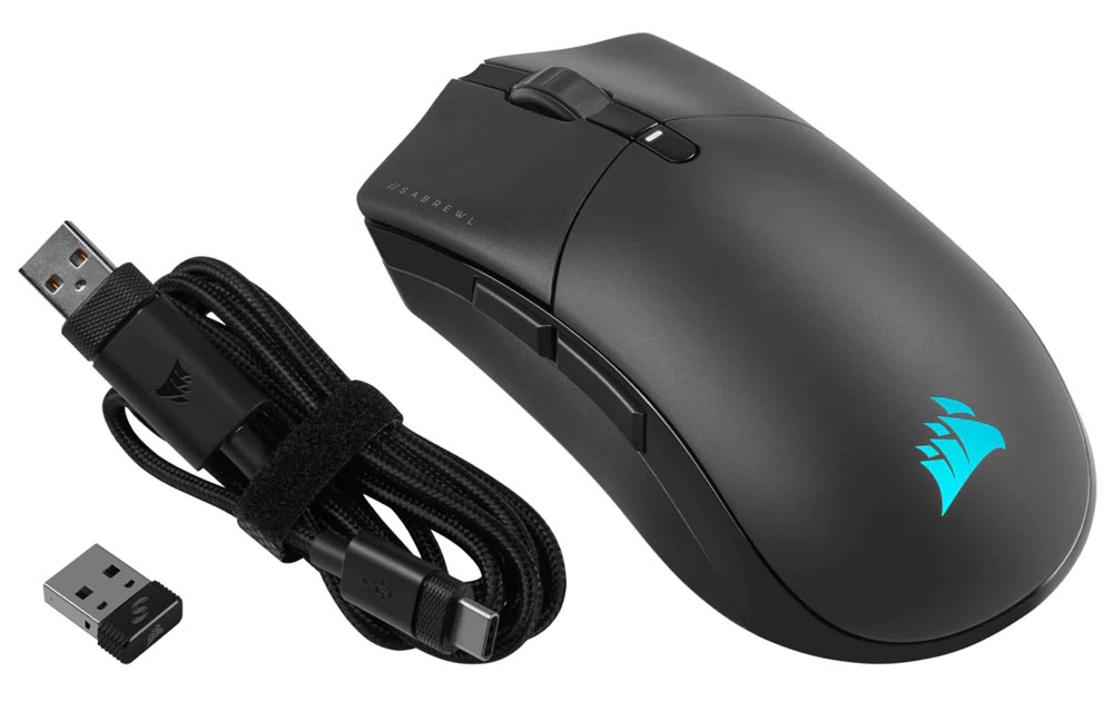 Corsair Sabre RGB Pro Wireless Champion Gaming Mouse - OPEN BOX