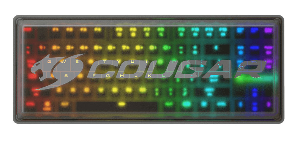 Cougar PURI TKL RGB Mechanical Keyboard - Red Switch Open box