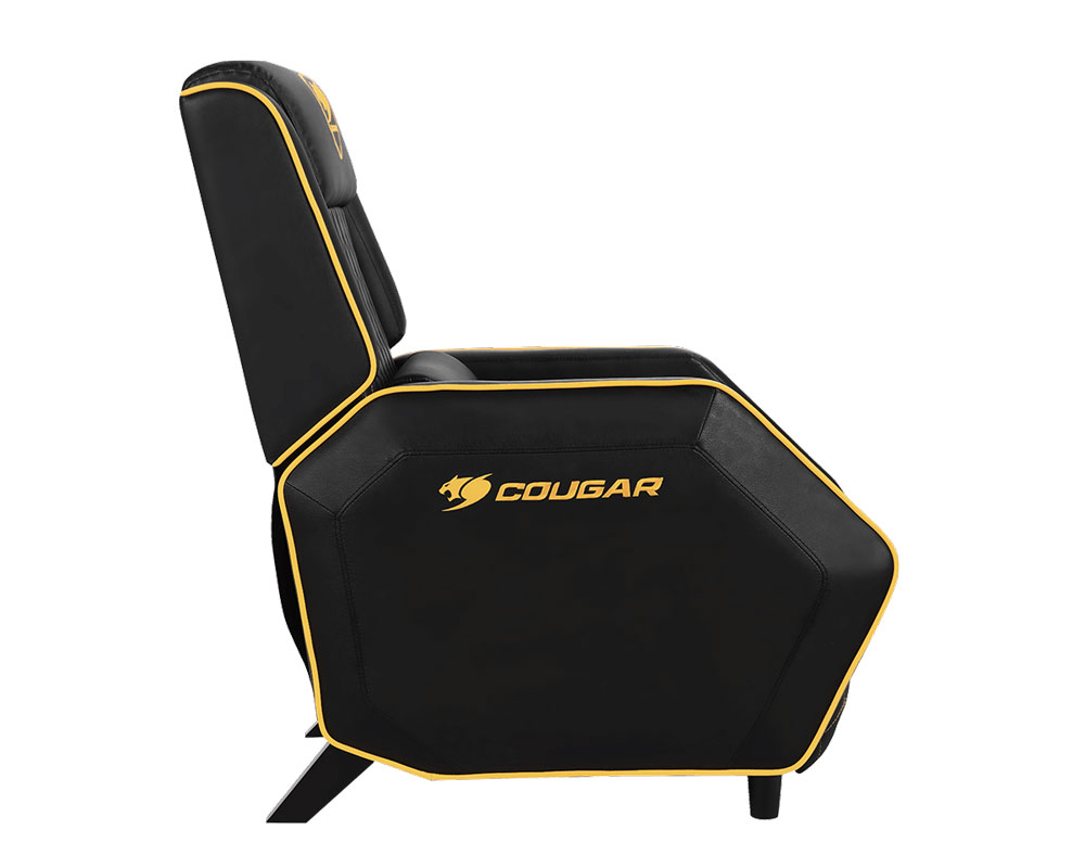 Cougar Ranger Royal Gaming Sofa - Black/Gold