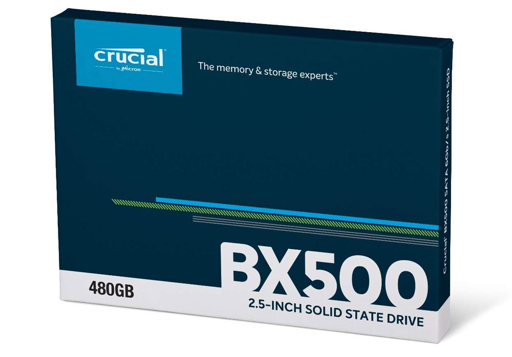 Crucial BX500 2.5" 480GB SSD