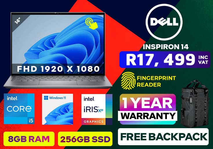 Dell Inspiron 14 5410-4264  i5-1155G7 8GB RAM & 256GB SSD