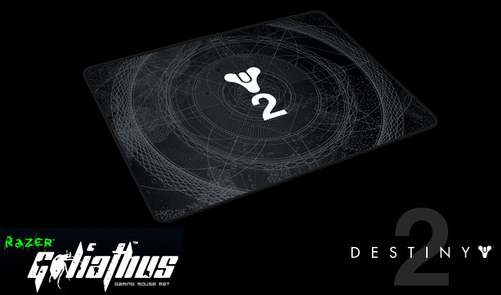 Razer Goliathus Destiny 2 Edition Medium Speed Soft Gaming Mouse Mat Mouse Pad Of Professional Gamers Office Supplies Mouse Pads Mouse Pads Office Supplies