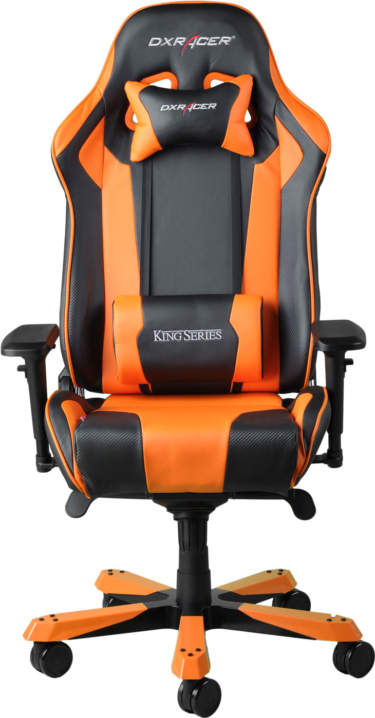 dxracer king series black  orange gaming chair  ohks06no