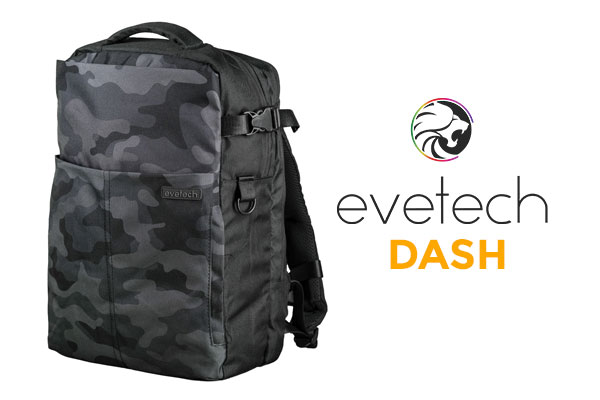 Evetech DASH 17.3" Laptop Backpack / Easy To Use Zippers / Fits Up To 17.3" Laptop / Multiple Compartments, Easy Storage / Clip For Extra Security / EV-007