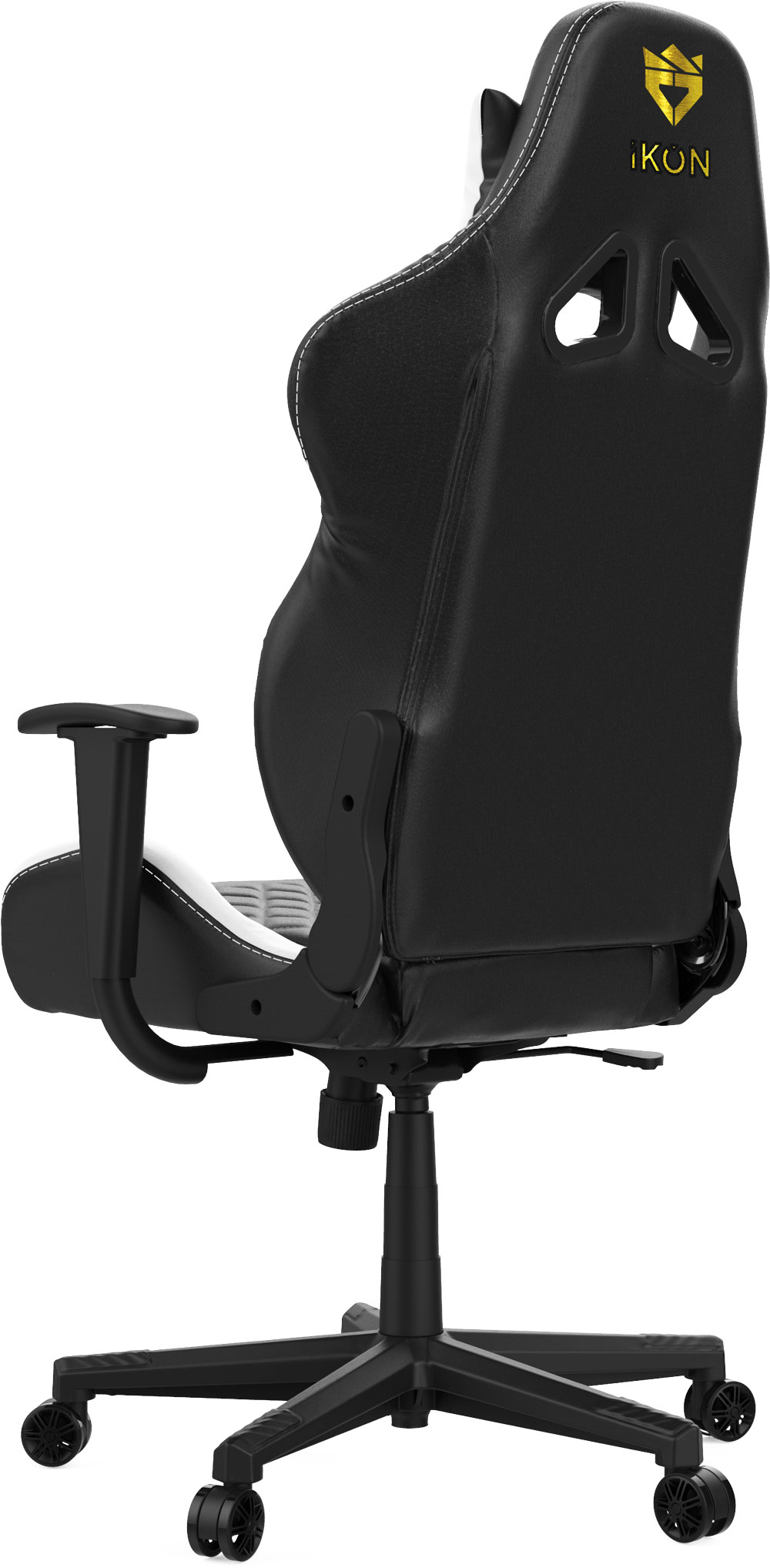Evetech IKon Shift-300 Gaming Chair - Black/White