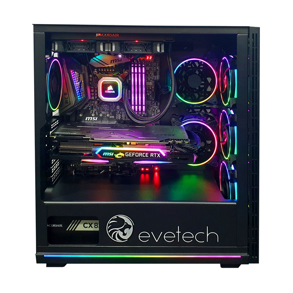Evetech TRIO RGB Gaming Case