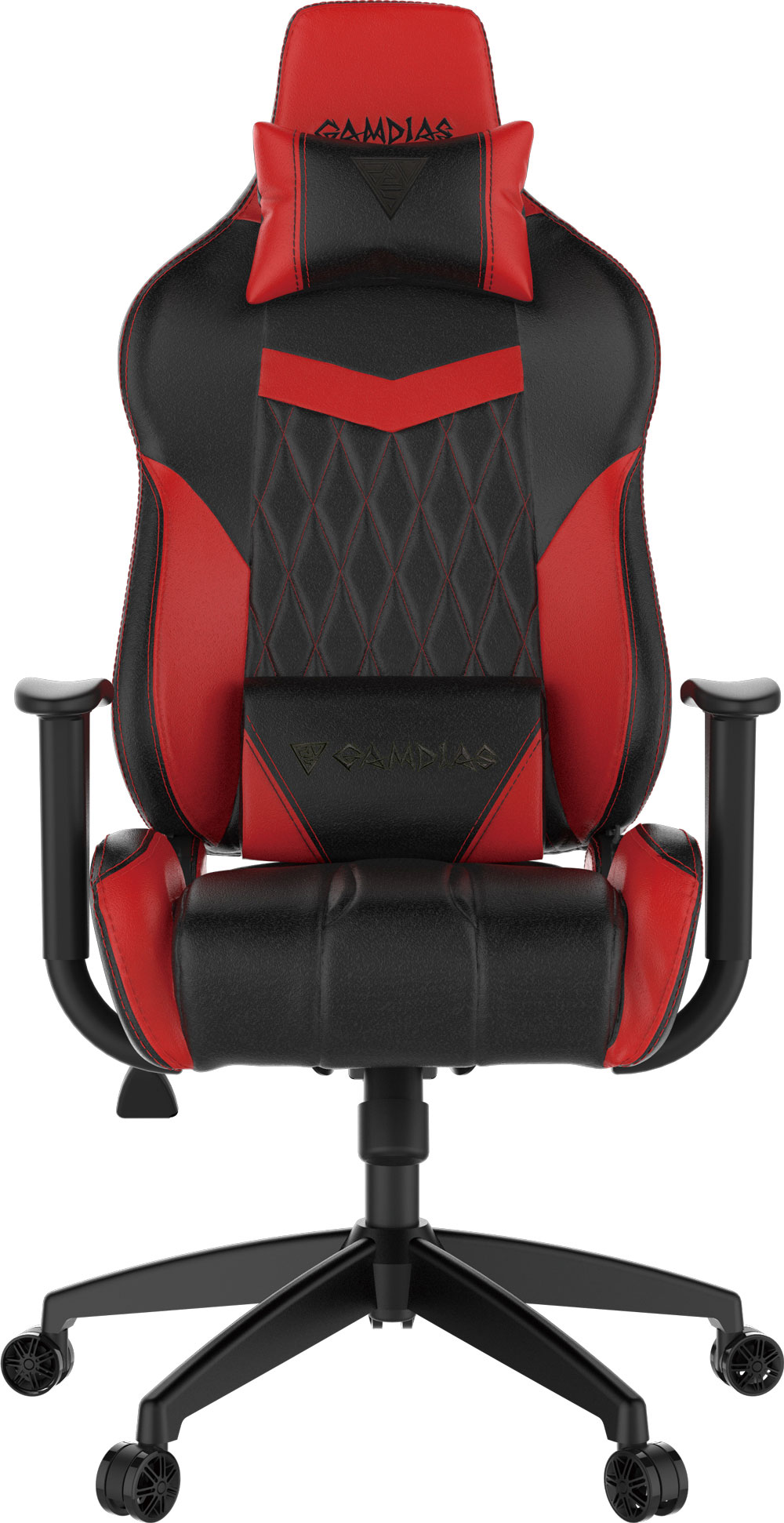Gamdias Achilles E2 Gaming Chair - Black/Red