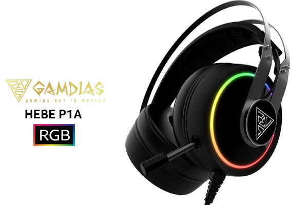 Gamdias Hebe P1A RGB Virtual 7.1 Gaming Headset