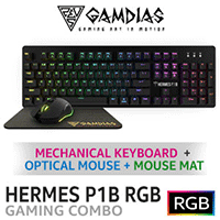 Gamdias Hermes P1B RGB 3 in 1 Gaming Combo