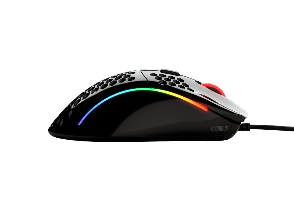Glorious Model D Ergonomic Mouse - Glossy Black