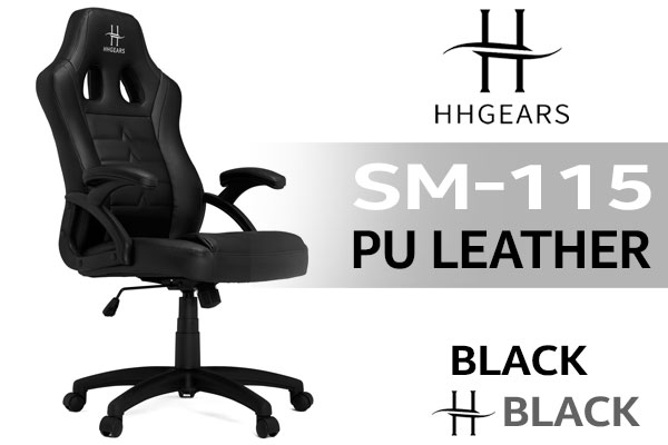 HHGears SM-115 Gaming Chair - Black