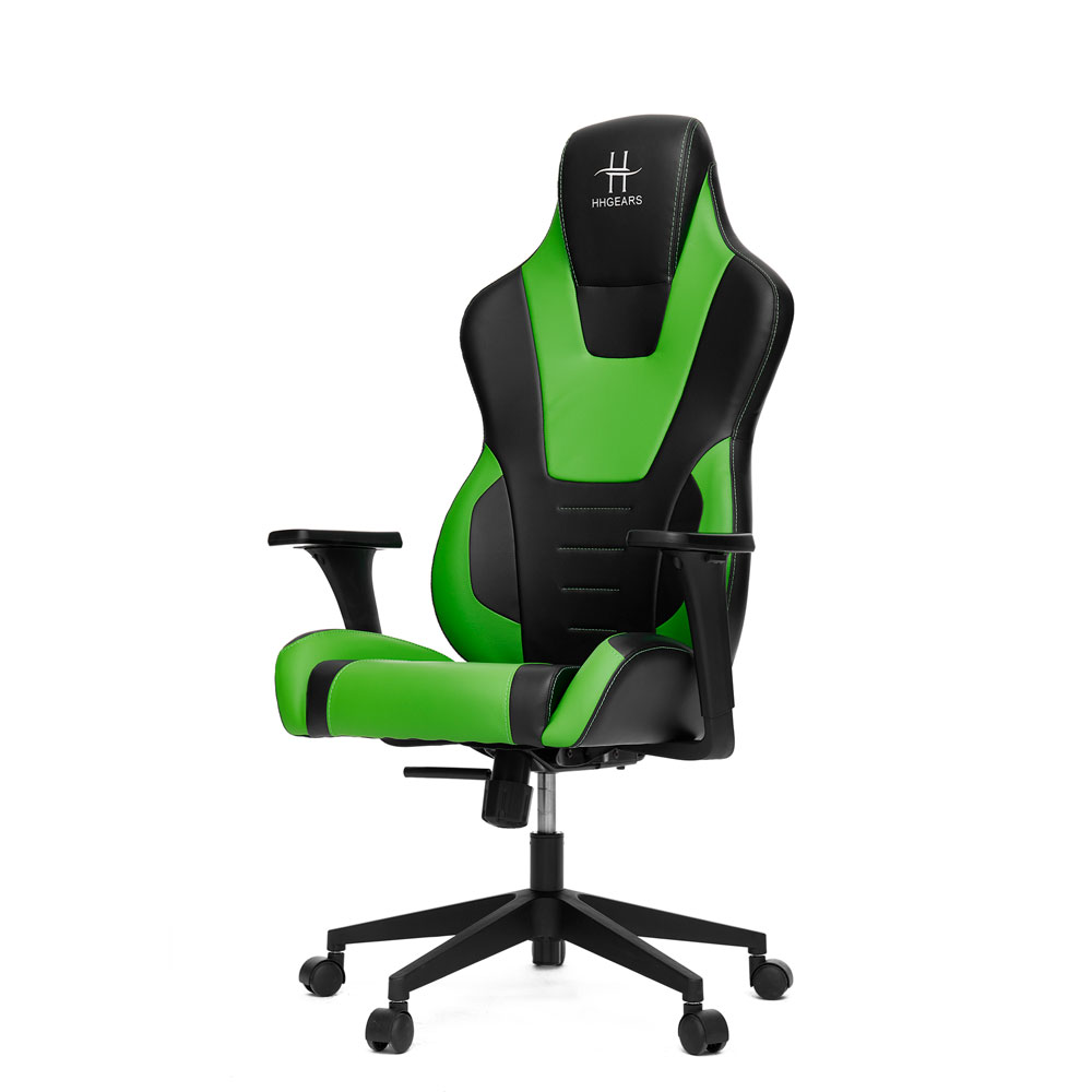 HHGears XL-300 Gaming Chair - Black/Green
