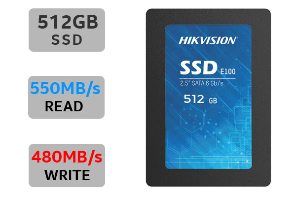 Hikvision E100 512GB SSD