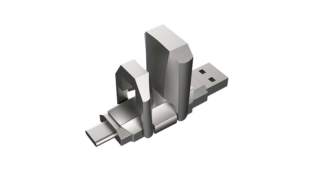 Hikvision ENGINE 128GB USB 3.1 type C&A Flash Drive
