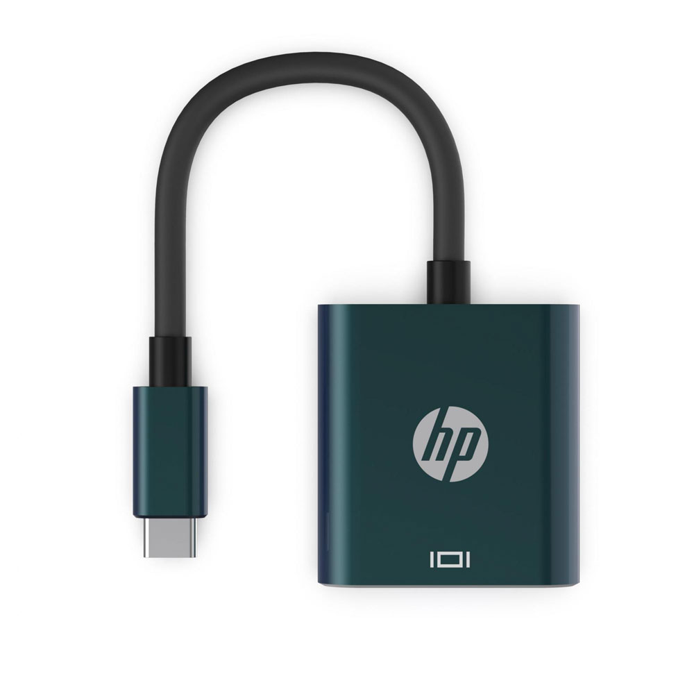 HP DHC-CT201 USB-C to VGA 1080P Adapter