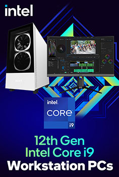 Intel 12th Core i9 Workstation PCs