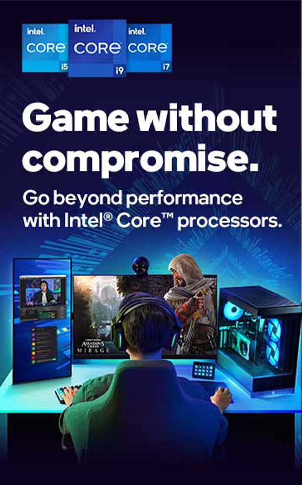 Intel Core i5-14600KF - Core i5 14th Gen 14-Core (6P+8E) - معالج