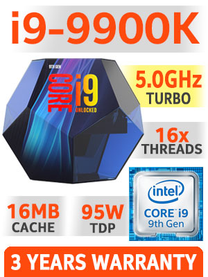 Intel 9th Gen Core i9-9900K 