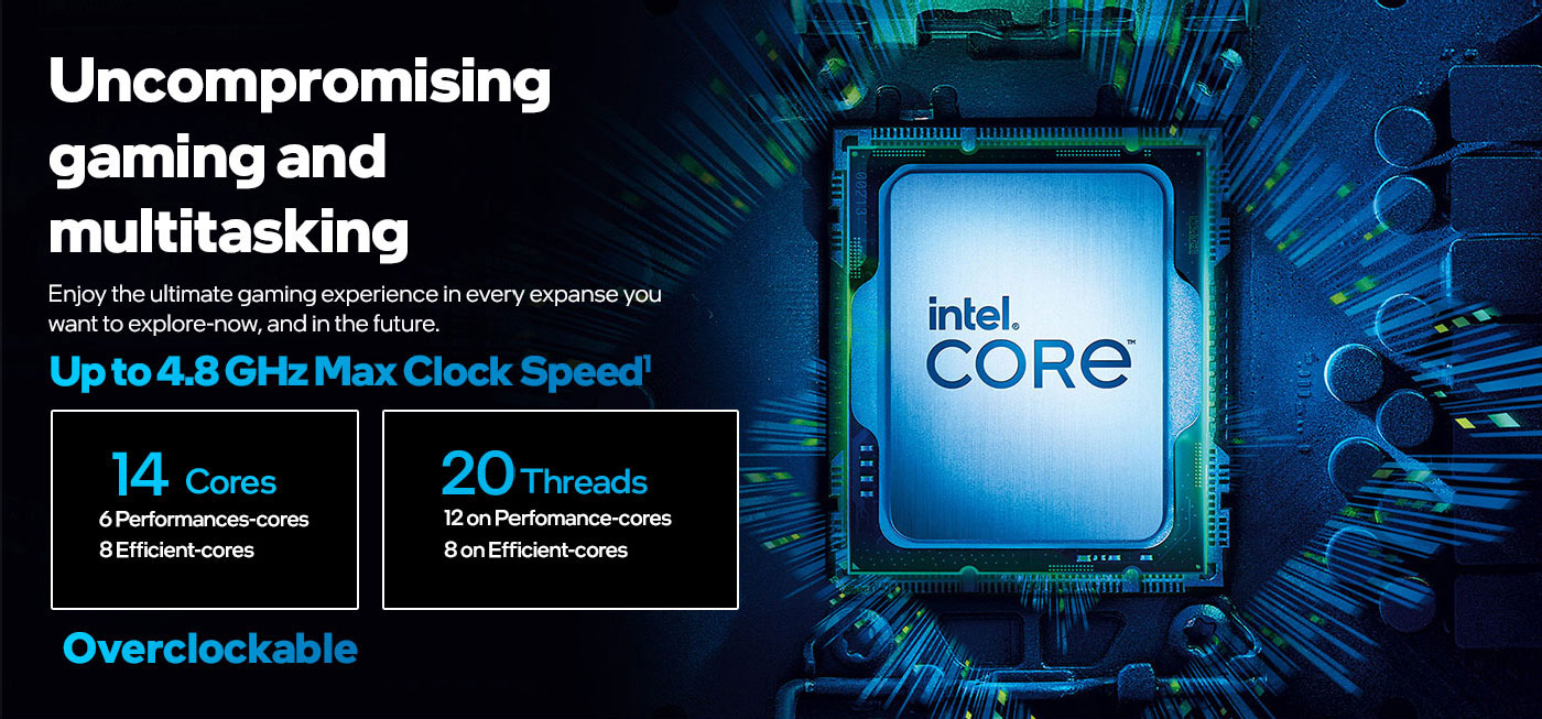 Intel Core i5-13500 Desktop Processor 14 cores (6 P-cores + 8 E