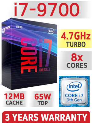 Intel Core I7 9700 Processor Bxi Free Shipping