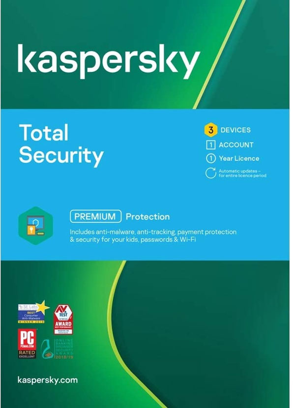 Kaspersky Total Security Premium Protection