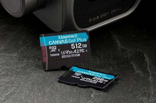 Kingston 512GB Canvas Go! Plus UHS-I microSDXC Memory Card